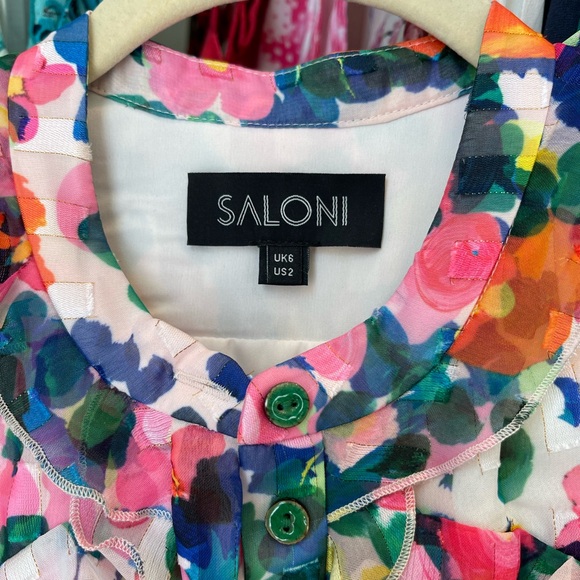 SALONI Tilly Ruffle Dress - Picture 4 of 8